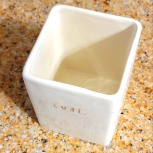 Rae Dunn Glass "Cute" Holder